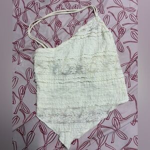 Cotton On Cream Lace Top